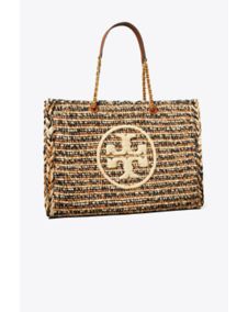 Ella Raffia Chain Tote