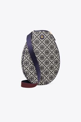 Tory Burch T Monogram Jacquard Tennis Bag In Blue ModeSens