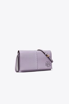 Tory Burch Mcgraw Wallet Crossbody In Thistle