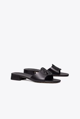 Tory Burch Bombé Miller Slide, Extended Width In Black