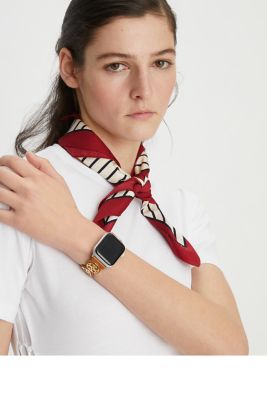 tory burch miller apple watch band