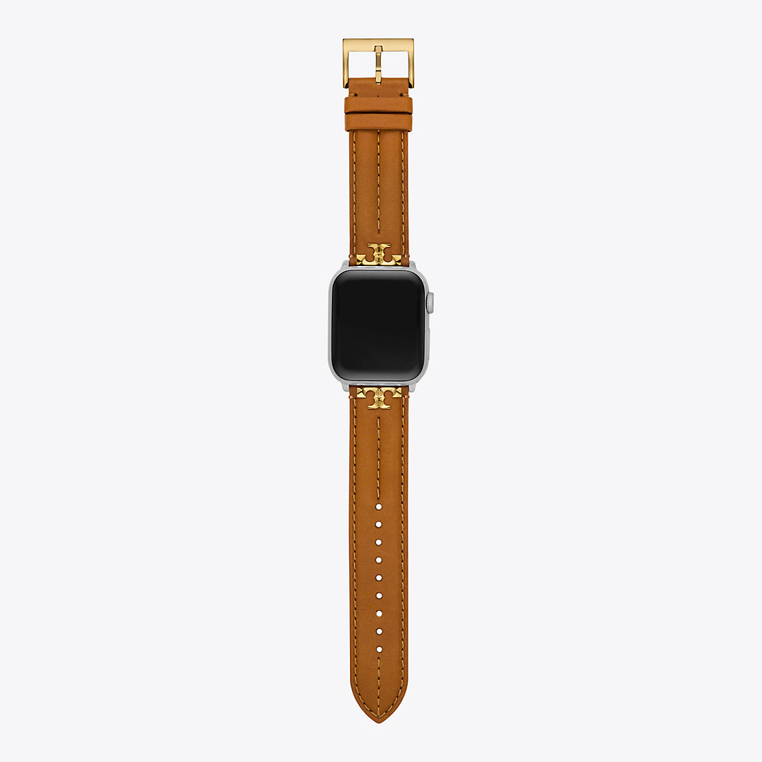 Tory Burch Kira Band For Apple Watch® In Luggage