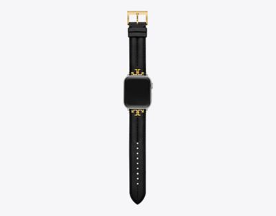 Tory Burch Kira Band For Apple Watch® In Black 1