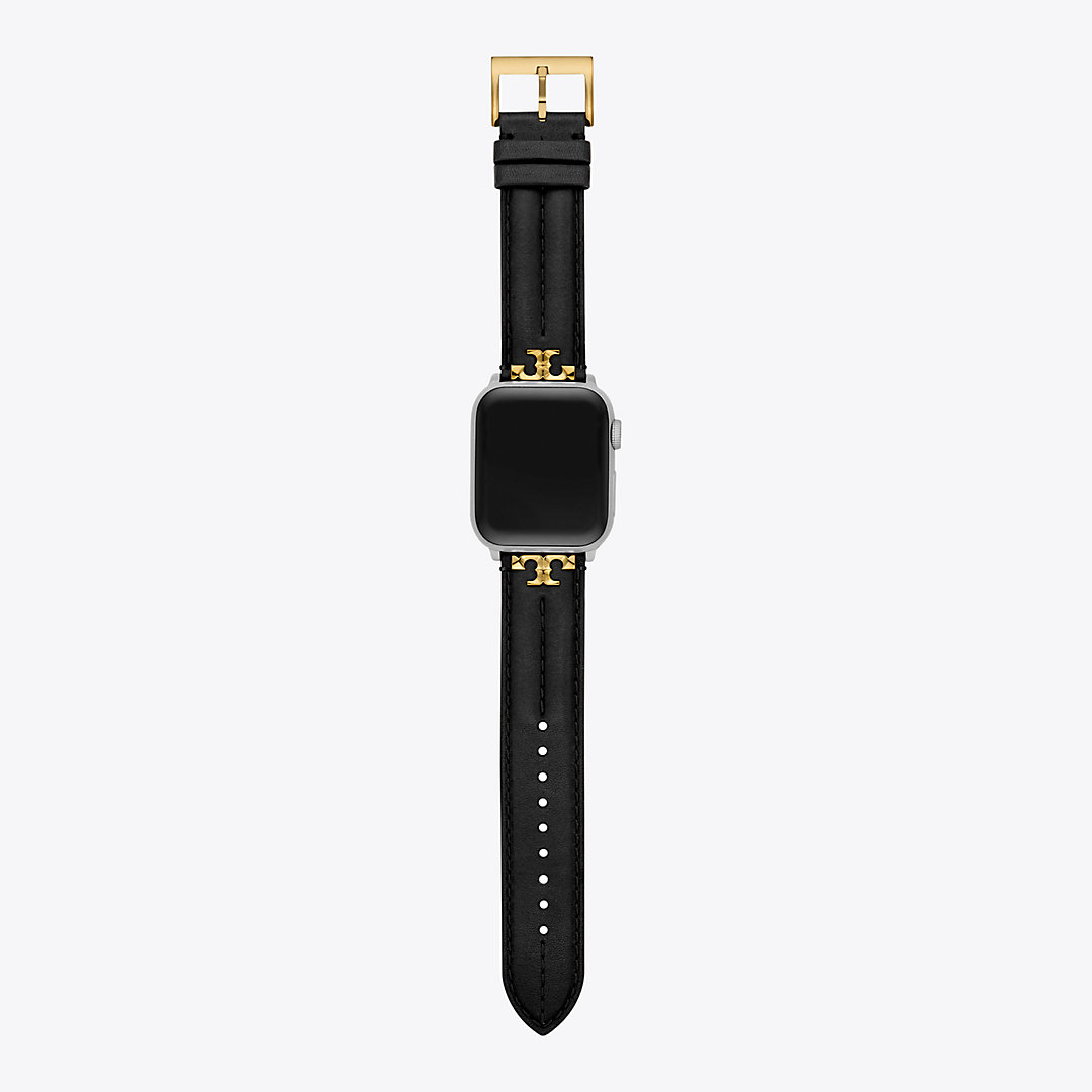 Tory Burch Kira Band For Apple Watch® In Black 1