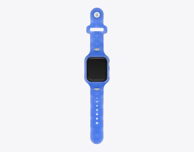Tory Burch T Monogram Band For Apple Watch® In Blue