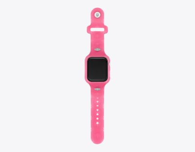 Tory Burch T Monogram Band For Apple Watch® In Raspberry