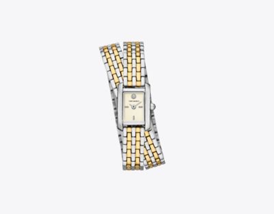 Tory Burch Mini Eleanor Double Wrap Watch