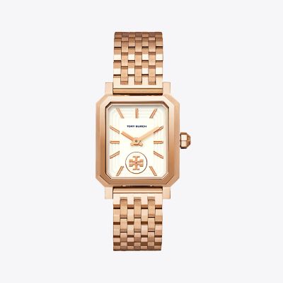 ROBINSON WATCH, ROSE GOLD-TONE/CREAM, 27 x 29 MM