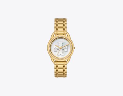 Tory Burch Miller Watch, Gold-tone Stainless Steel