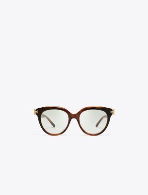 Tory Burch Eleanor Phantos Eyeglasses In Gradient Tortoise