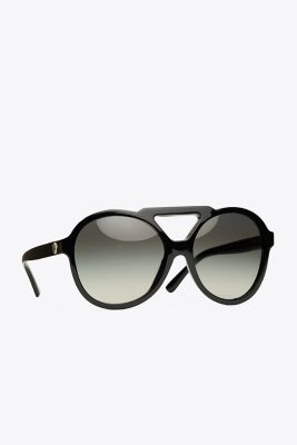 REVA OVERSIZED ROUND SUNGLASSES