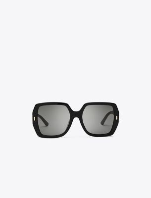 Tory Burch Miller Oversized Square Sunglasses | ModeSens