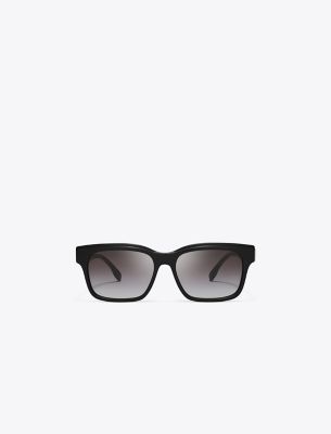 Tory Burch Miller Rectangle Sunglasses In Multi