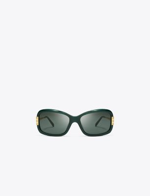Tory Burch Eleanor Rectangle Sunglasses